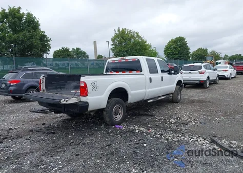 2015 Ford F250 Xl из США, поврежденный, VIN 1FT7W2B68FED50465